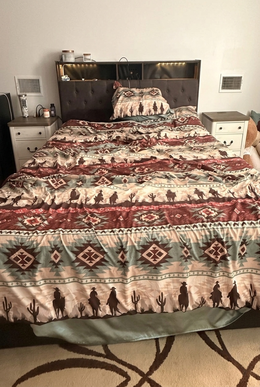 Sculpting Modern Atmosphere: How to Style an Upholstered Storage Bed with LED Lights