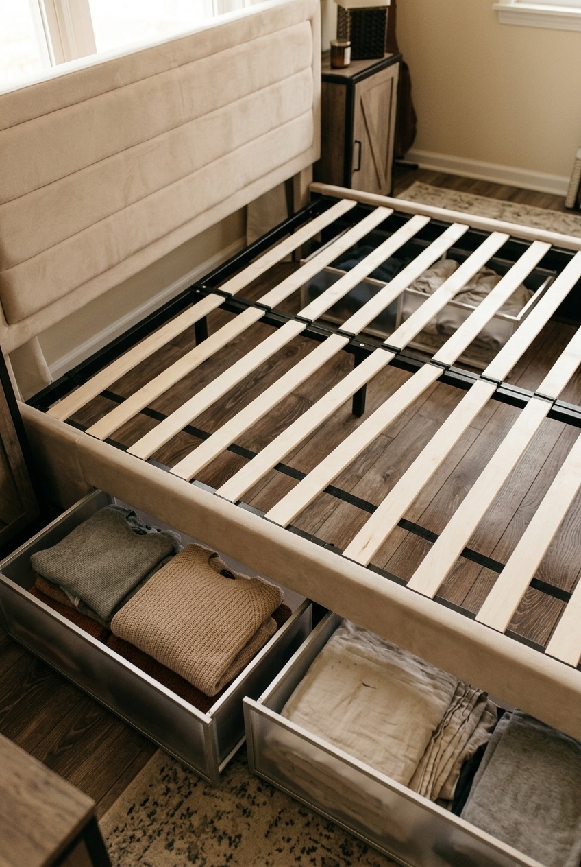 Sculpting Serenity: The Art of Styling a Minimalist Upholstered Storage Platform Bed