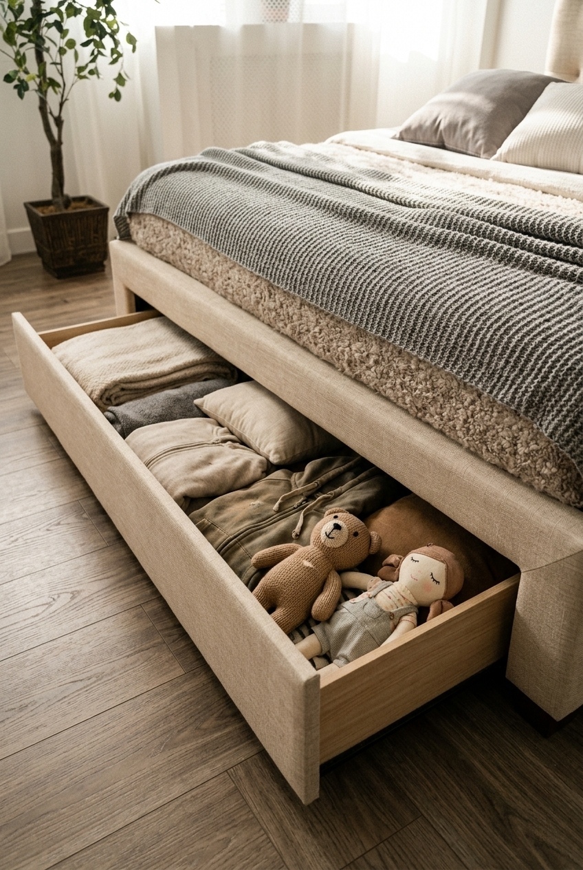 Styling the Minimalist Upholstered Storage Platform Bed for Serene Modern Living